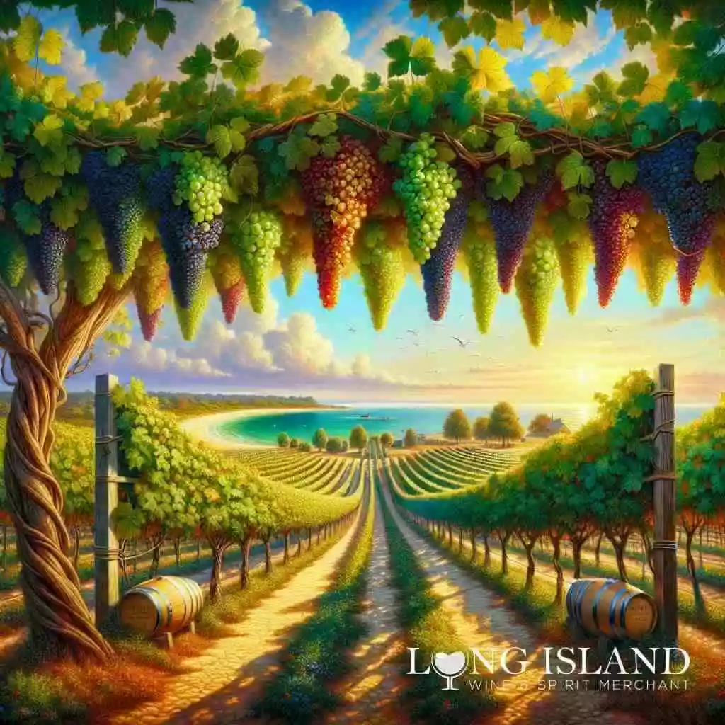 Defining Long Island Wine Varieties at Alcohol Store