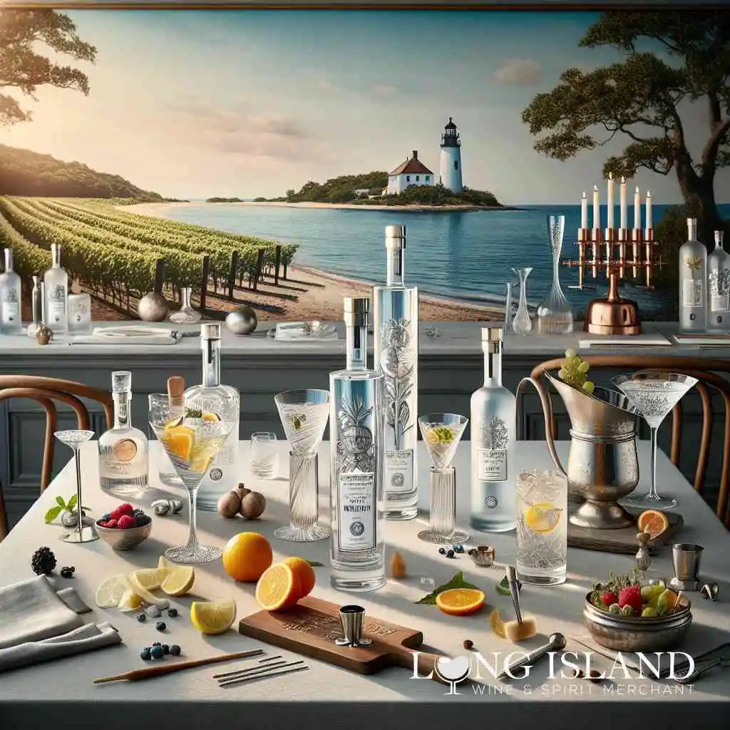 What is the Premium Vodka Experience at Long Island Alcohol