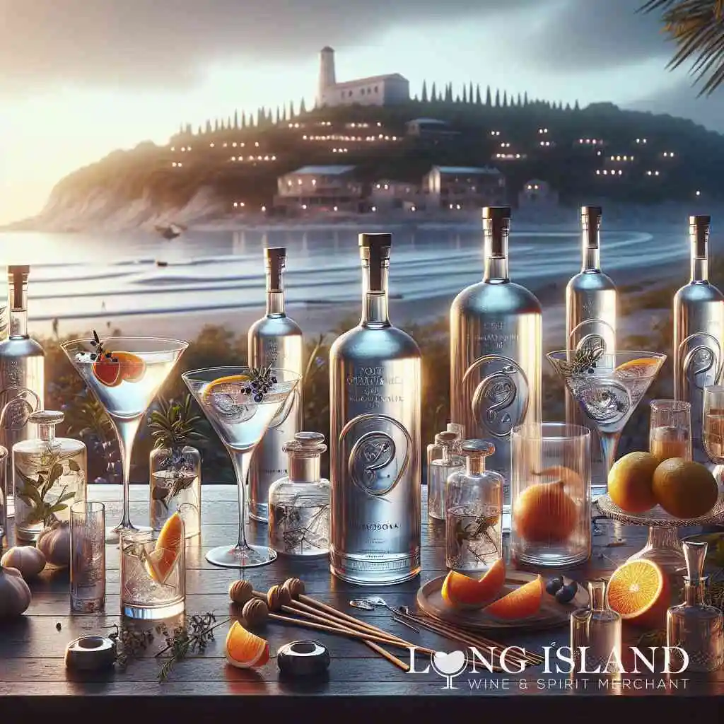 What is the Premium Vodka Experience at Long Island Alcohol