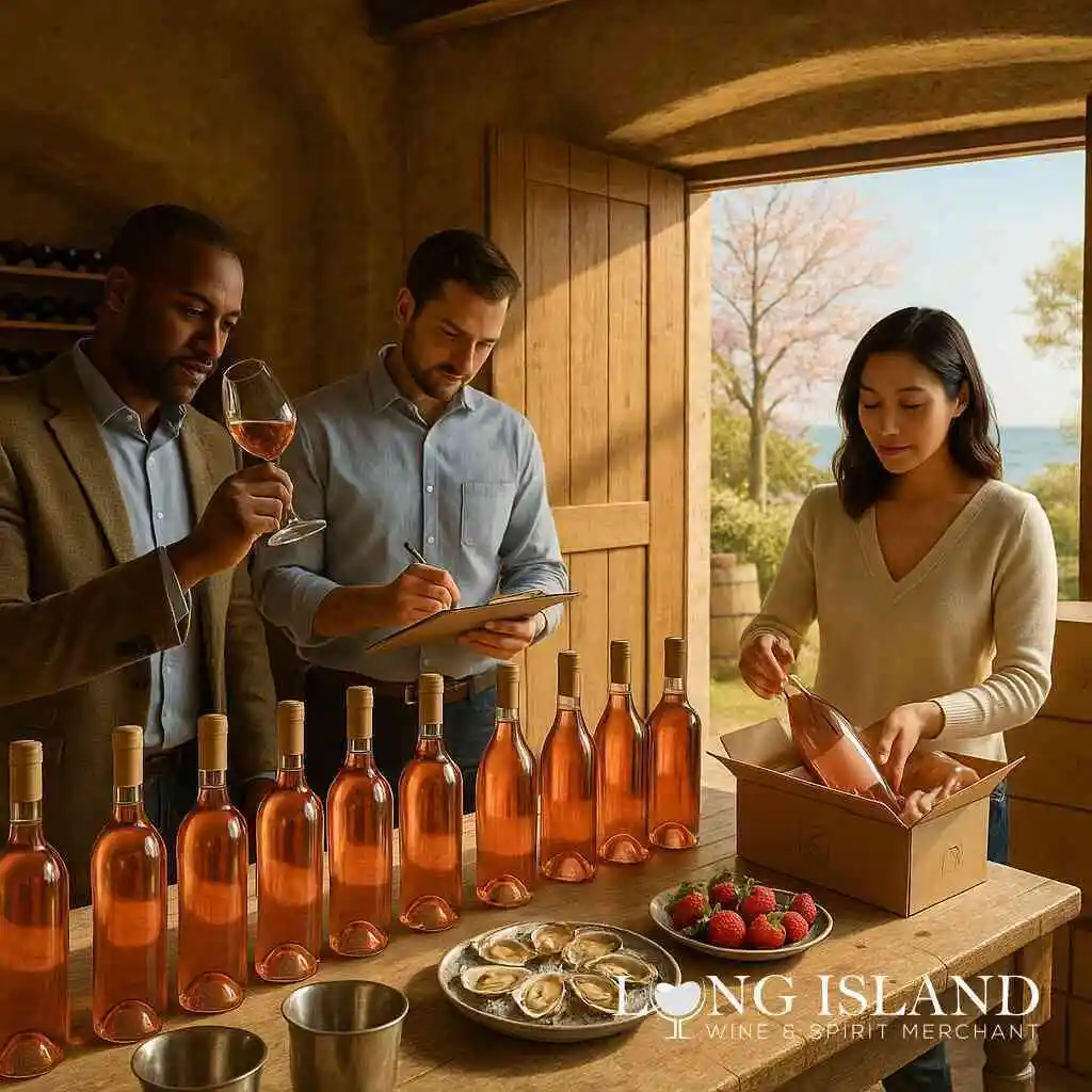 How Long Island Alcohol Store Crafts Ten Spring Rosé Cases