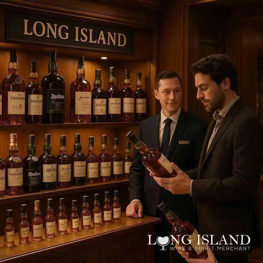 Comparing Scotch Bottle Sizes at Long Island Alcohol Store 2026