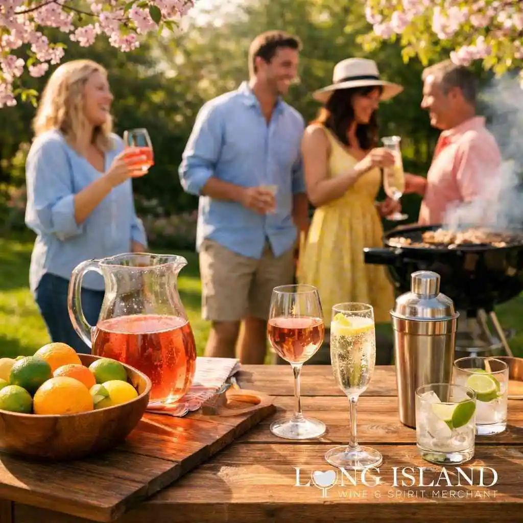 Best Alcohol for Long Island Backyard Parties in Spring 2026