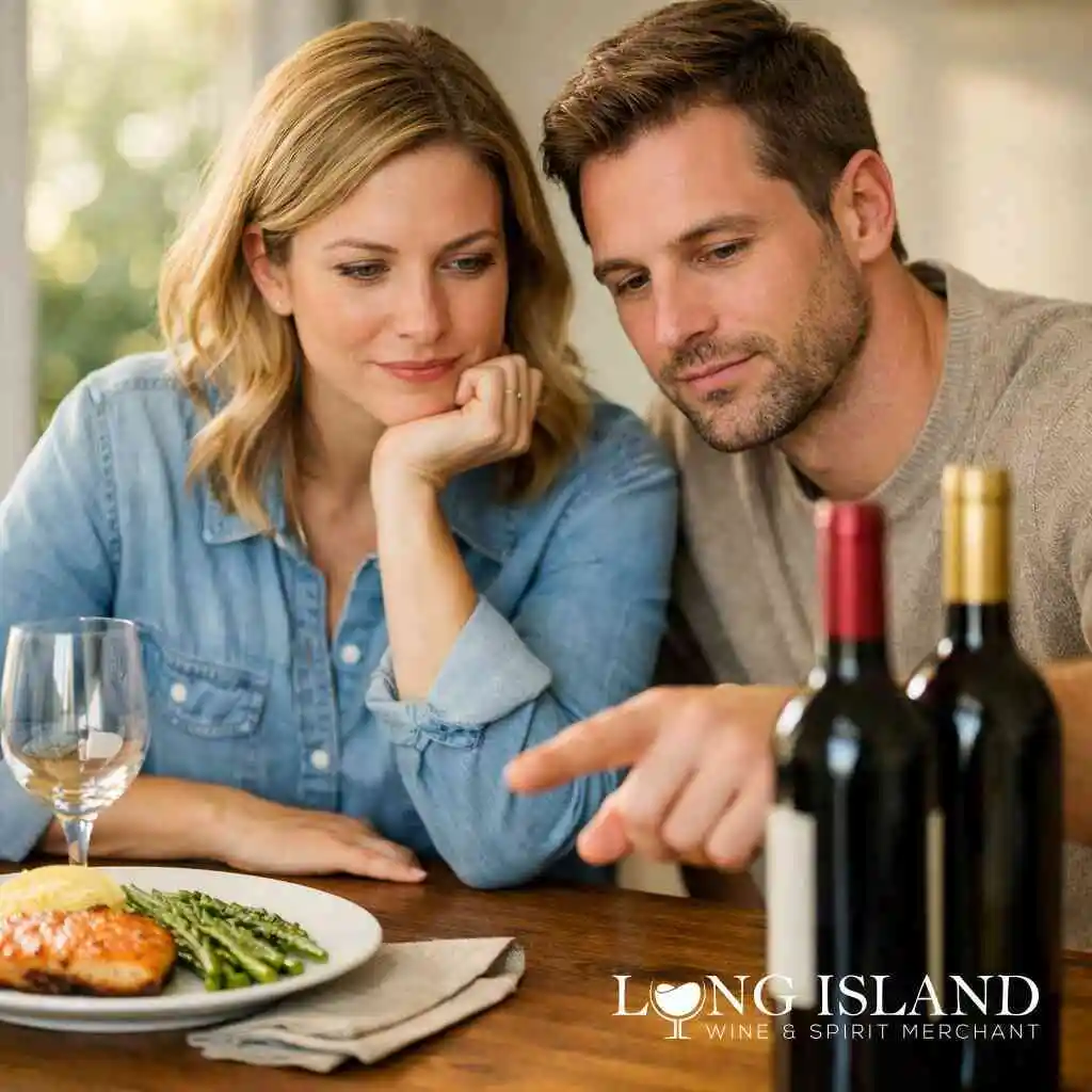 How cherry, earth, and gentle tannin play with salmon, duck, and roast turkey breast — Long Island Alcohol Store