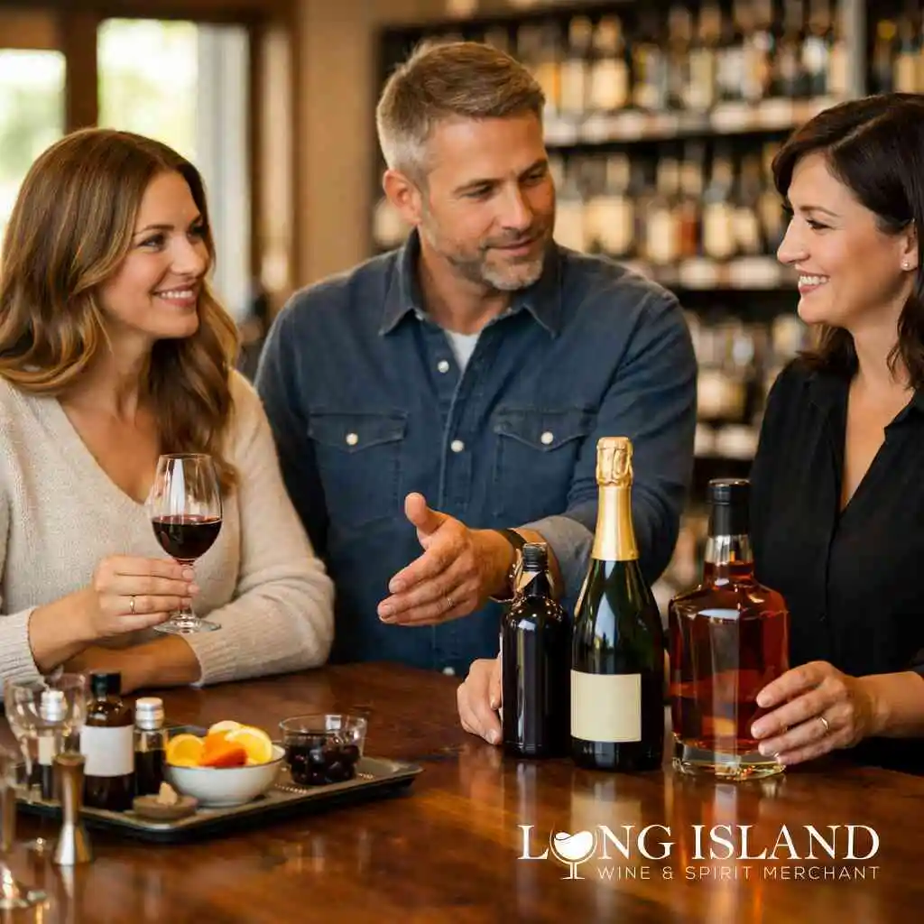 Which cocktail ingredients and mixology supplies belong on every fall bar with bitters, tonic water, and cocktail cherri