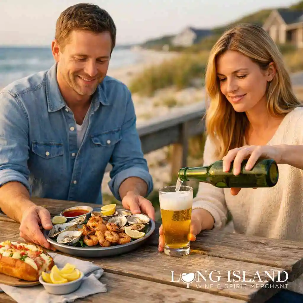 Why pilsner with clams and light lager for seafood still set the standard — Long Island Alcohol Store